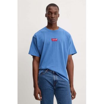 Levi's tricou din bumbac barbati, cu imprimeu, 87373