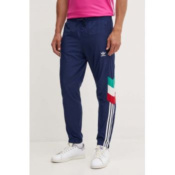 adidas Originals pantaloni de trening culoarea albastru marin, modelator, IY4630