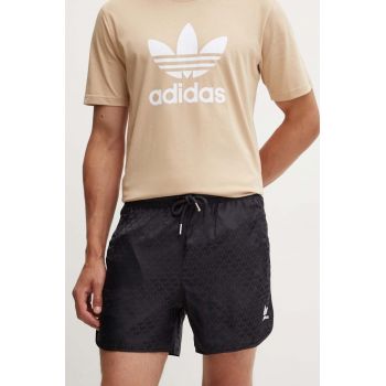 adidas Originals pantaloni scurti barbati, culoarea negru, IZ2534