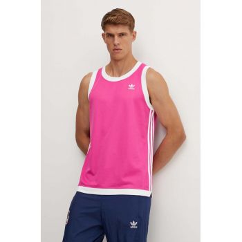 adidas Originals tricou barbati, culoarea roz, IZ2453