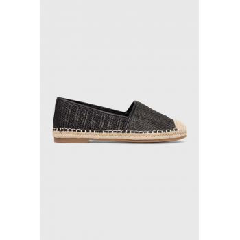 Answear Lab espadrile culoarea negru