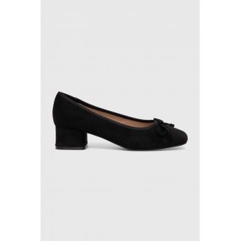 Answear Lab pumps culoarea negru, cu toc drept