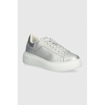 Armani Exchange sneakers culoarea argintiu, XDX108 XV892 U279