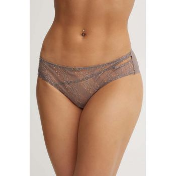 Chantelle chiloti brazilieni culoarea gri, C010B0