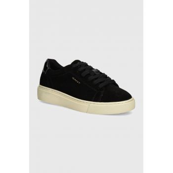 Gant sneakers din piele intoarsă Julice culoarea negru, 29533692 G00