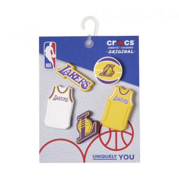 Jibbitz Crocs NBA LA Lakers 5 Pack