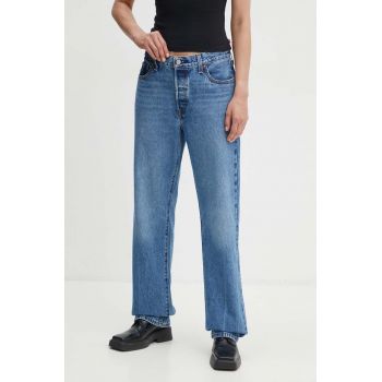 Levi's jeansi 501 90S femei high waist, A1959