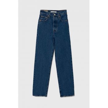 Levi's jeansi RIBCAGE STRAIGHT femei high waist