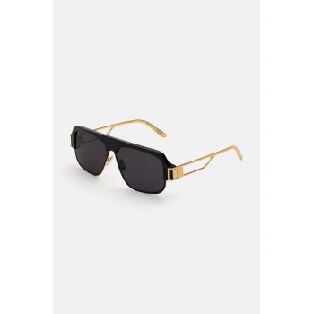 Marni ochelari de soare Burullus culoarea negru, EYMRN00057 001 FMZ