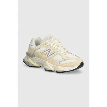 New Balance sneakers 9060 culoarea bej, U9060WB