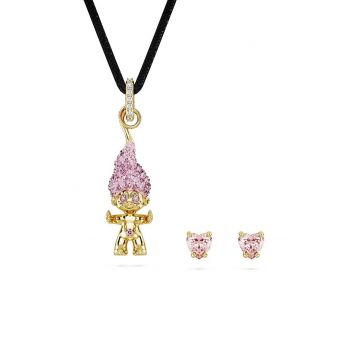 Swarovski colier si cercei GOOD LUCK TROLLS 5691945