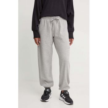 adidas pantaloni de trening All SZN culoarea gri, melanj, IY6772