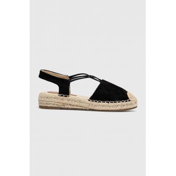 Answear Lab espadrile culoarea negru