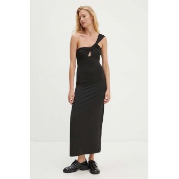 Answear Lab rochie culoarea negru, maxi, mulata