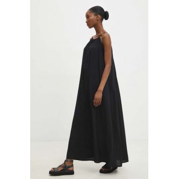 Answear Lab rochie culoarea negru, maxi, oversize