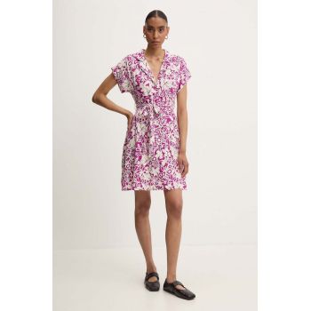 Answear Lab rochie culoarea violet, mini, evazati