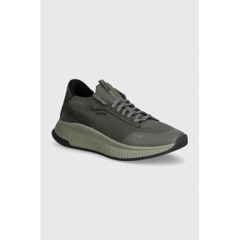 BOSS sneakers Mono culoarea gri, 50523113