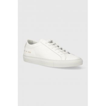 Common Projects sneakers din piele Original Achilles Low culoarea alb, 3701