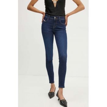 Diesel jeansi 2017 SLANDY femei, culoarea albastru marin, A04108.09J12