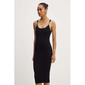 MICHAEL Michael Kors rochie culoarea negru, mini, mulata, MT482IL33D