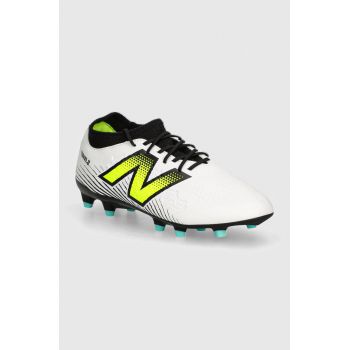 New Balance ghete de fotbal korki Tekela V4 Magique FG culoarea alb, ST3FH45