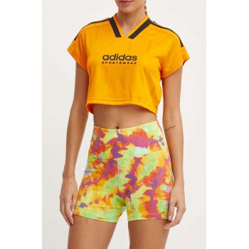 adidas Originals pantaloni scurti femei, modelator, high waist, IY7583