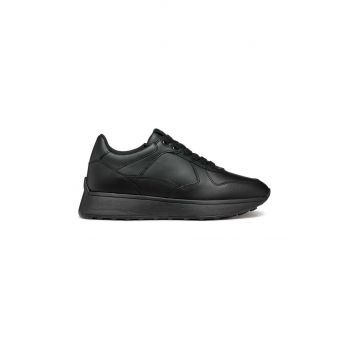 Geox sneakers din piele D AMABEL culoarea negru, D46MDA 00085 C9999