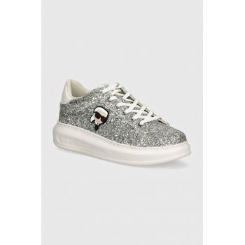 Karl Lagerfeld sneakers KAPRI culoarea argintiu, KL62573N