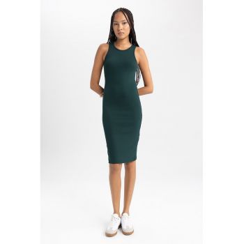 Rochie midi fara maneci