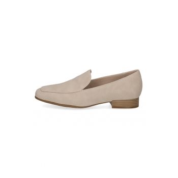 Pantofi loafer din piele intoarsa sintetica