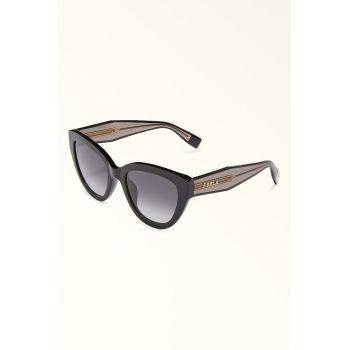 Ochelari de soare cat-eye cu lentile in degrade