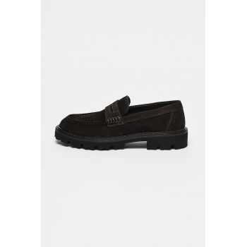 Pantofi loafer de piele intoarsa Julyo