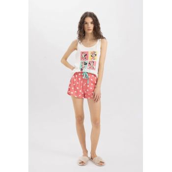 Pijama scurta cu Minnie Mouse