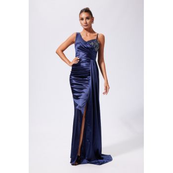 Rochie de ocazie Lefkada Bleumarin