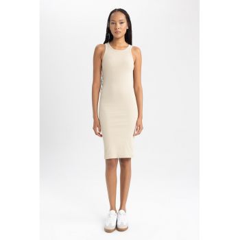 Rochie midi fara maneci