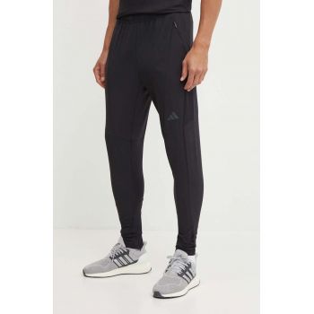 adidas Performance pantaloni de antrenament Designed for Training culoarea negru, neted, IY1123