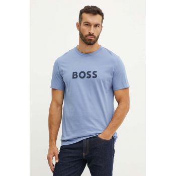 BOSS tricou din bumbac barbati, cu imprimeu, 50503276