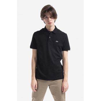 Lacoste polo de bumbac PH4012 031 culoarea negru, uni PH4012.031-031