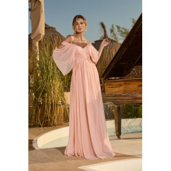 Rochie de ocazie Astoria Peach