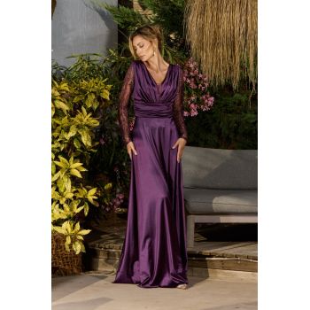 Rochie de ocazie Calabria Violet