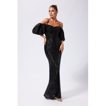 Rochie de ocazie premium Reggia Neagra