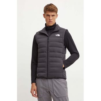 The North Face vestă sport cu puf Belleview Stretch culoarea negru, de tranzitie, NF0A7UJR4H01