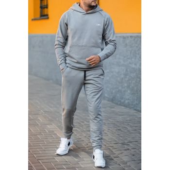 Trening din bumbac - Madrid LIGHT GRAY