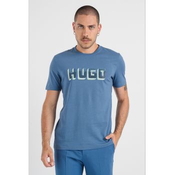 Tricou cu imprimeu logo Daqerio