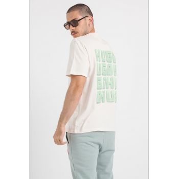 Tricou regular fit cu imprimeu logo