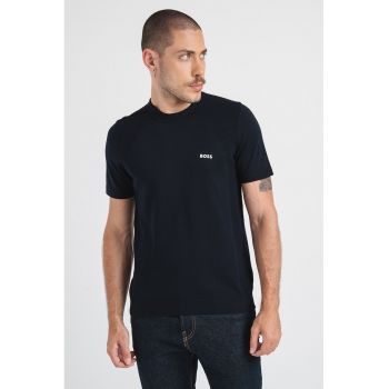 Tricou tricotat cu detaliu logo Momentum