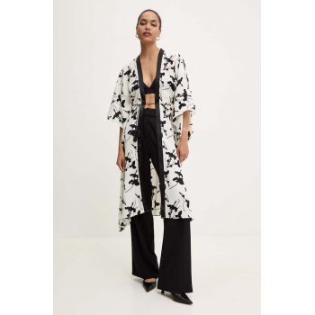 Answear Lab kimono culoarea bej, oversize, modelator