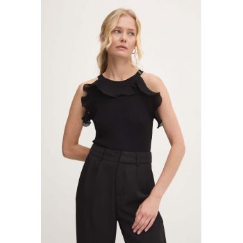 Answear Lab top culoarea negru