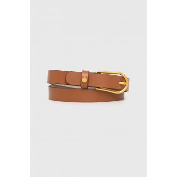 Gianni Chiarini curea de piele femei, culoarea maro, CN 3702 PRCKLUX NUT 6pz