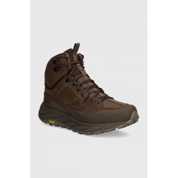 Jack Wolfskin pantofi Terraquest Texapore Mid barbati, culoarea verde, 4056381